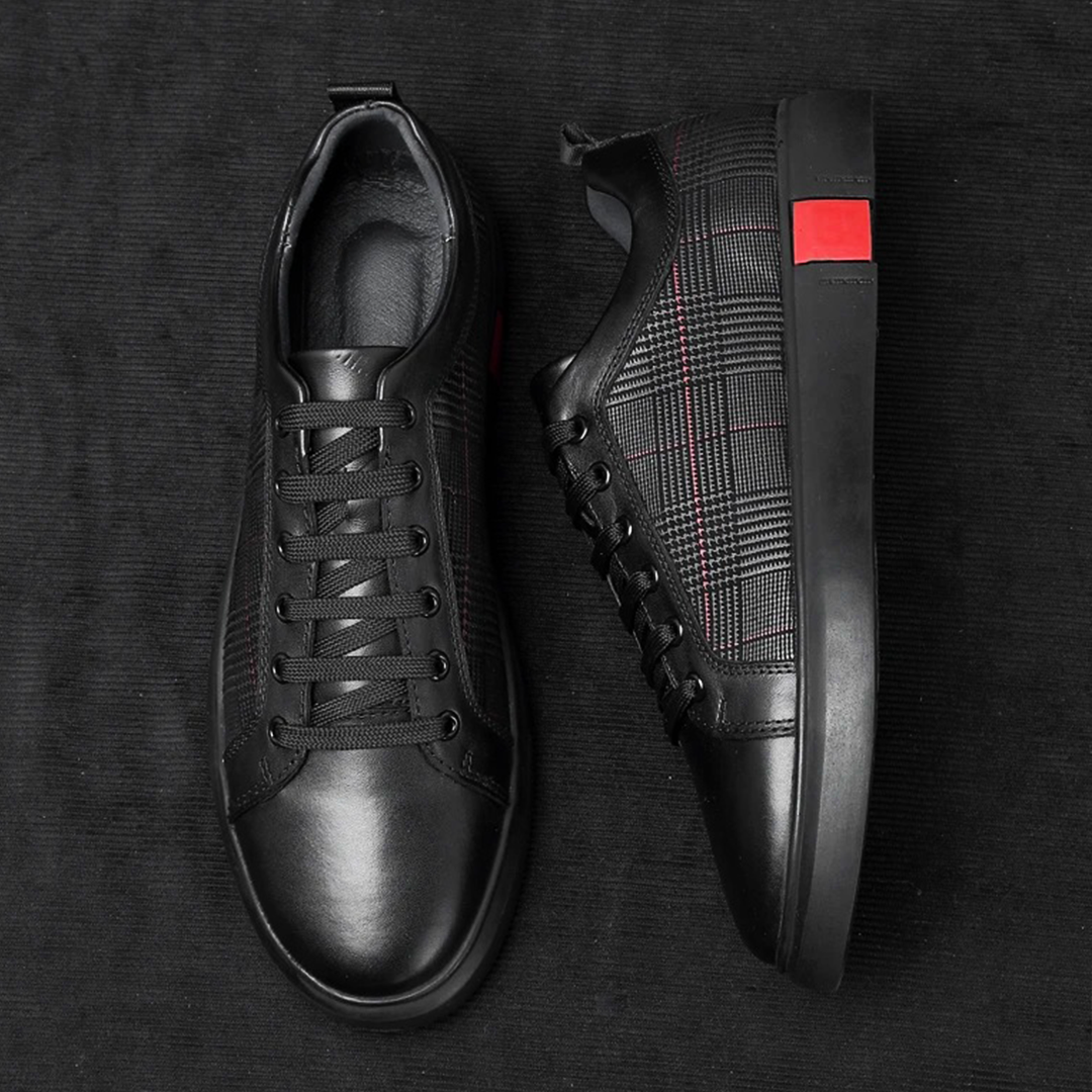 Lucca Handmade Leather Trainer | Men's Handmade Italian Leather Trainers | Premium Smart Casual UK
