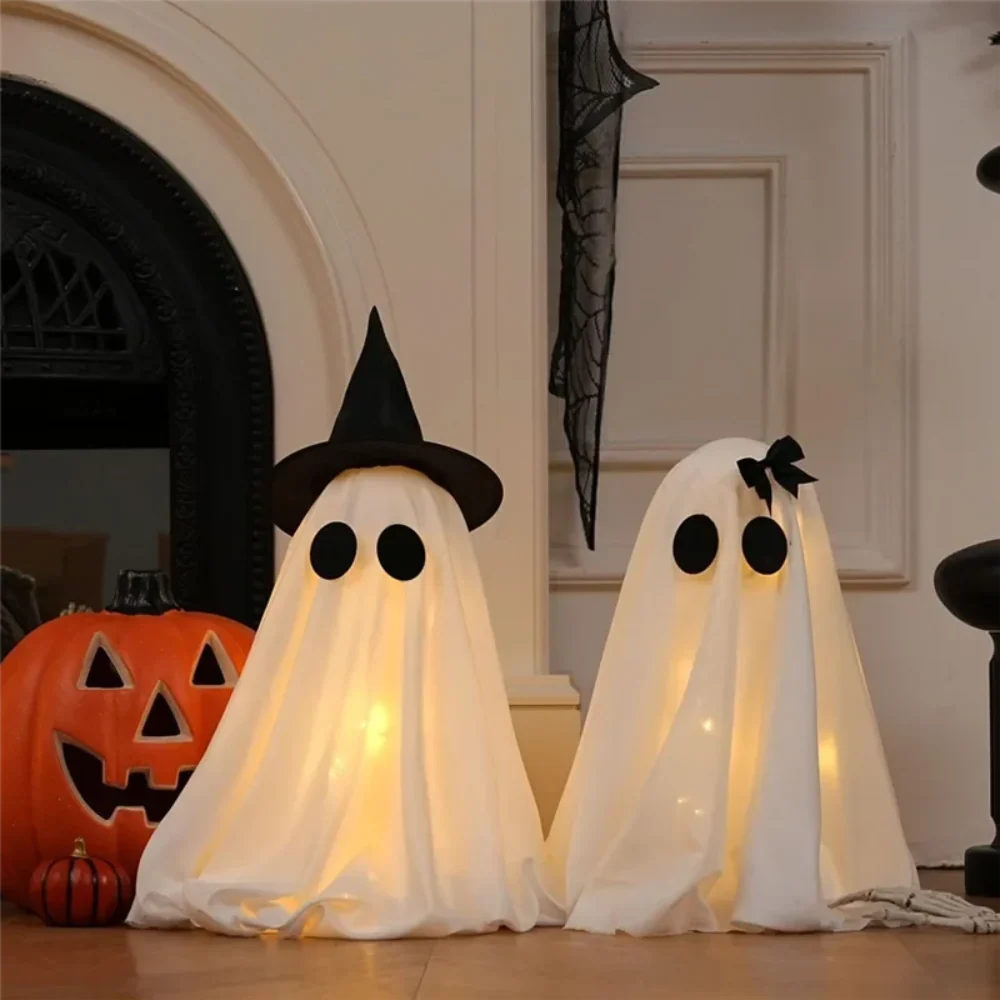 Halloween Ghost Figurines | Spooky Indoor Decoration