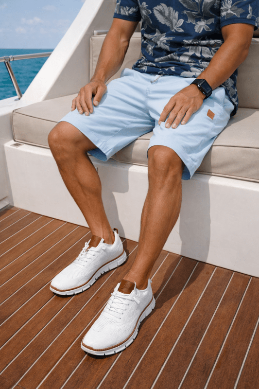 Mercer Shorts | Men's Classic Chino Shorts | Smart Casual Summer Shorts UK