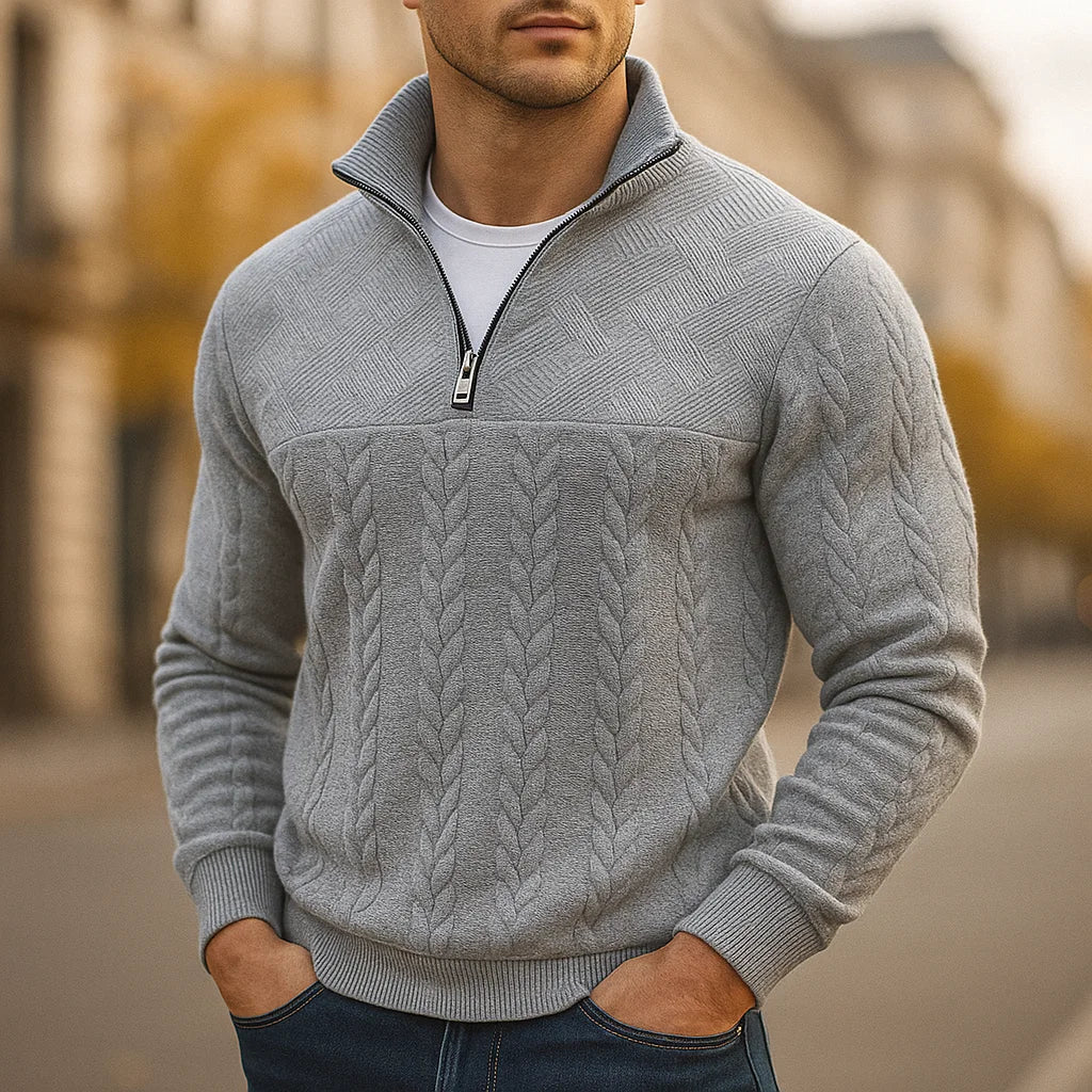 Everett Luxe Sweatshirt | Men's Luxury Sweatshirt | Soft Premium Casual Jumper UK