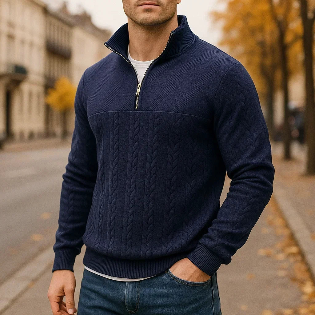 Everett Luxe Sweatshirt | Men's Luxury Sweatshirt | Soft Premium Casual Jumper UK