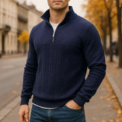 Everett Luxe Sweatshirt | Men's Luxury Sweatshirt | Soft Premium Casual Jumper UK