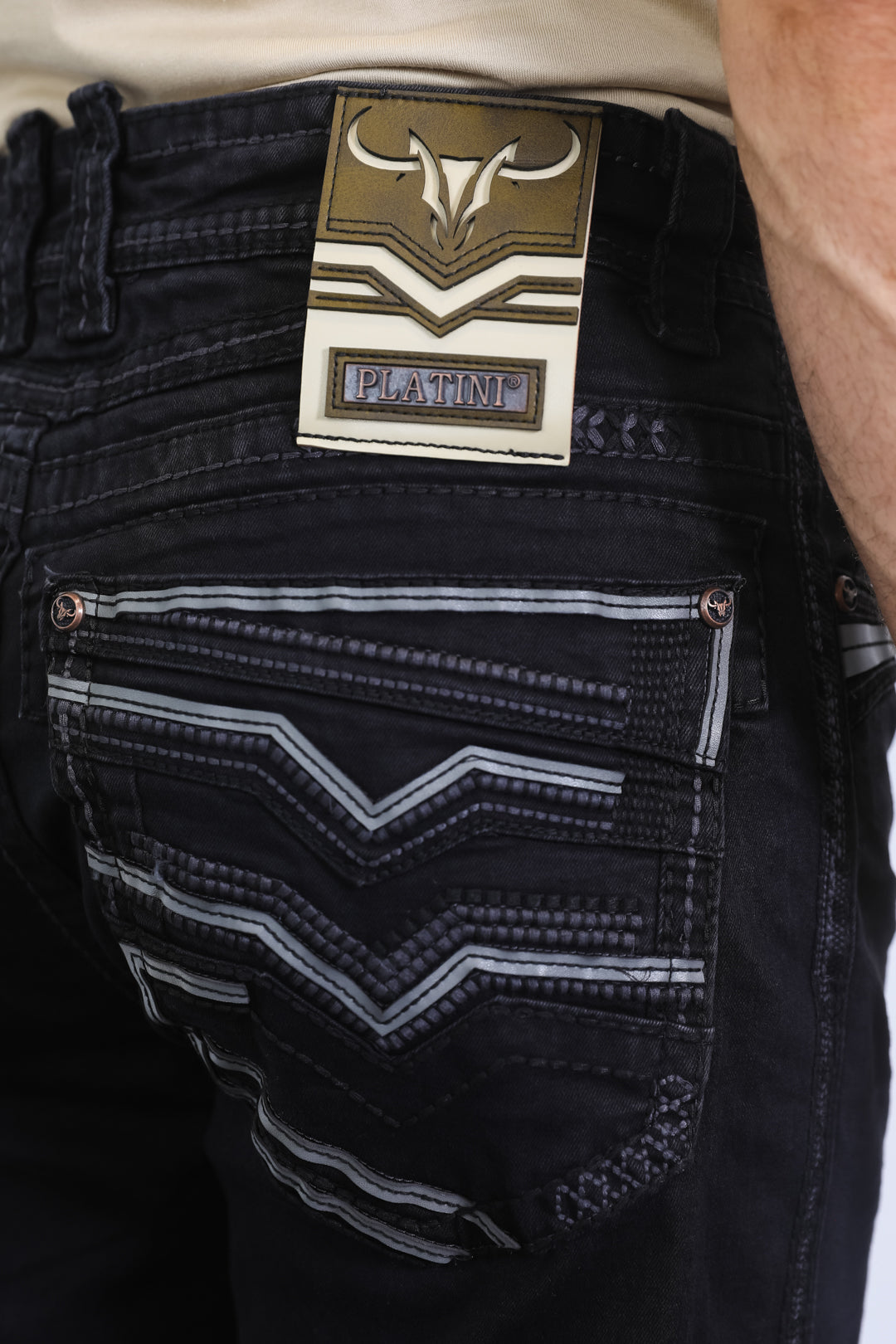 Holt Solid Wash Bootcut Jeans | Jeans | Men's Black Bootcut