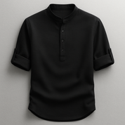 Felix Henley Shirt | Men's Relaxed Casual Shirt | Smart Button-Down Everyday Top UK