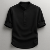 Felix Henley Shirt | Men's Relaxed Casual Shirt | Smart Button-Down Everyday Top UK