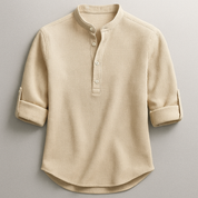 Felix Henley Shirt | Men's Relaxed Casual Shirt | Smart Button-Down Everyday Top UK