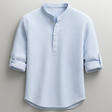 Felix Henley Shirt | Men's Relaxed Casual Shirt | Smart Button-Down Everyday Top UK