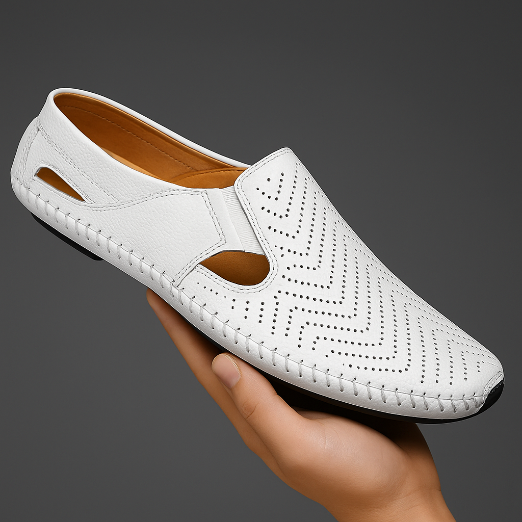 Dante Leather Sandals | Men's Leather Sandals | Classic Summer Open-Toe Shoes UK