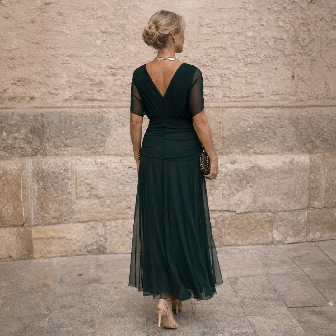 Archer Flow Maxi Dress | Women's Elegant Maxi Dress | Summer Holiday Long Dress UK