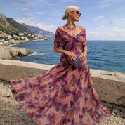 Archer Flow Maxi Dress | Women's Elegant Maxi Dress | Summer Holiday Long Dress UK