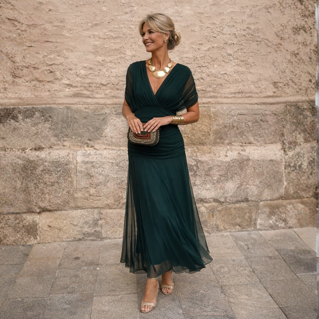 Archer Flow Maxi Dress | Women's Elegant Maxi Dress | Summer Holiday Long Dress UK