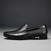 Ashford Leather Loafers | Men's Genuine Leather Loafers | Slip-On Smart Casual Shoes UK