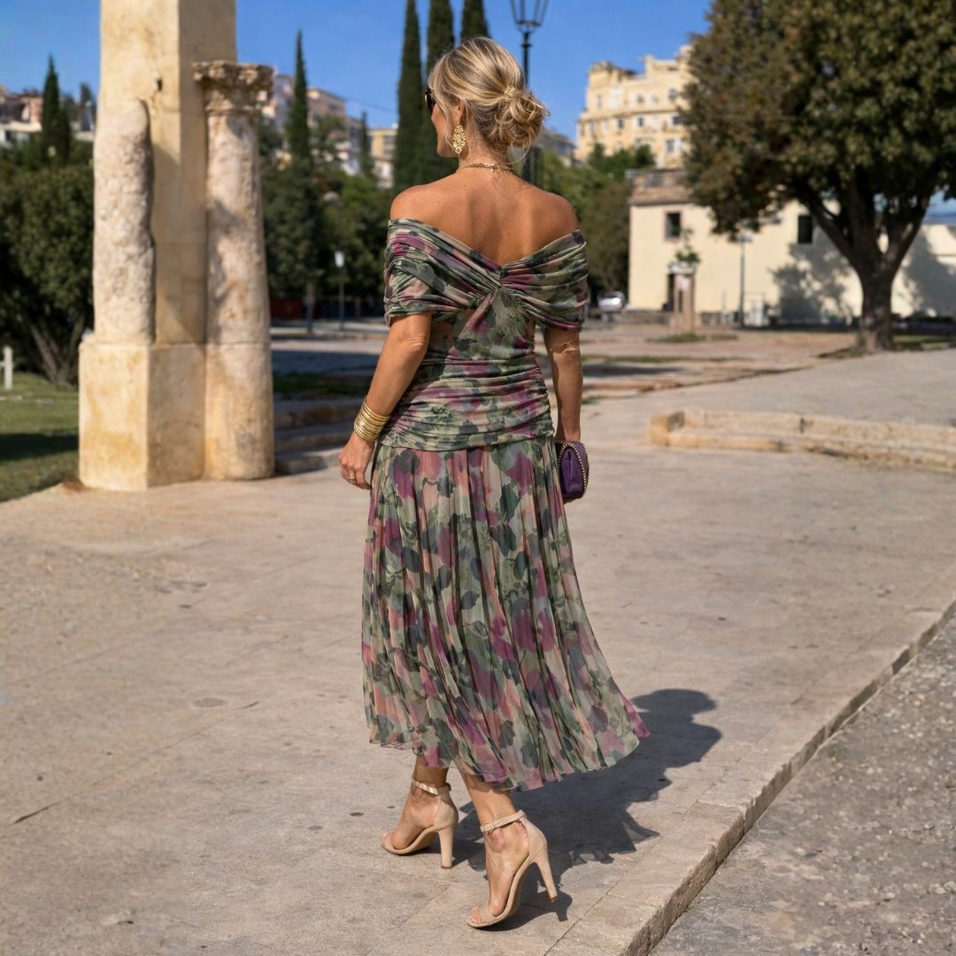 Archer Flow Maxi Dress | Women's Elegant Maxi Dress | Summer Holiday Long Dress UK