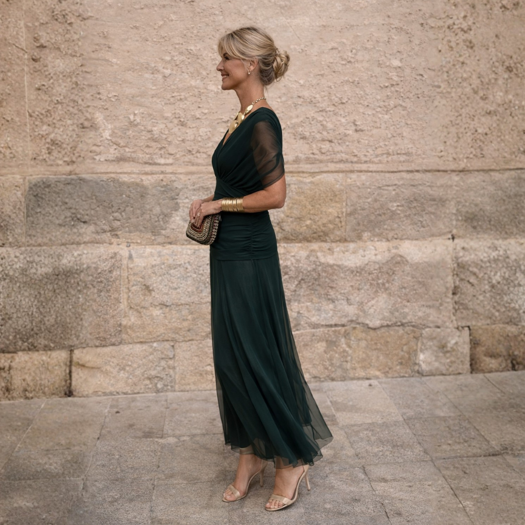 Archer Flow Maxi Dress | Women's Elegant Maxi Dress | Summer Holiday Long Dress UK