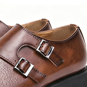Rex Suede Monk Loafers | Men's Suede Loafers | Slip-On Smart Casual Driving Shoes UK