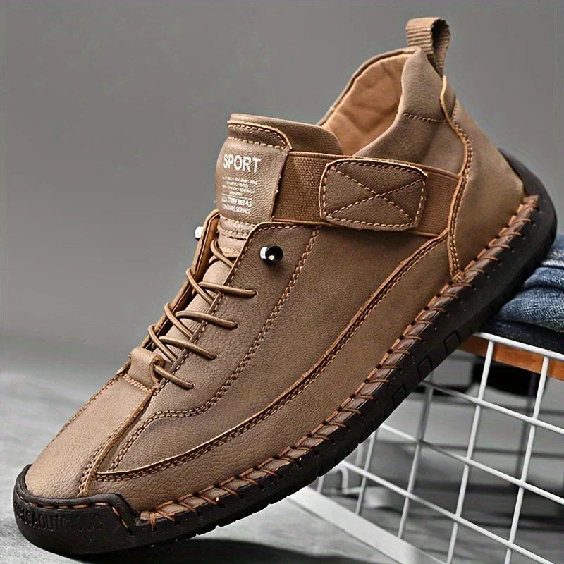 Elira Supportive Everyday Sneakers | Men's Comfort Memory Foam Trainers | Cushioned Everyday Shoes UK