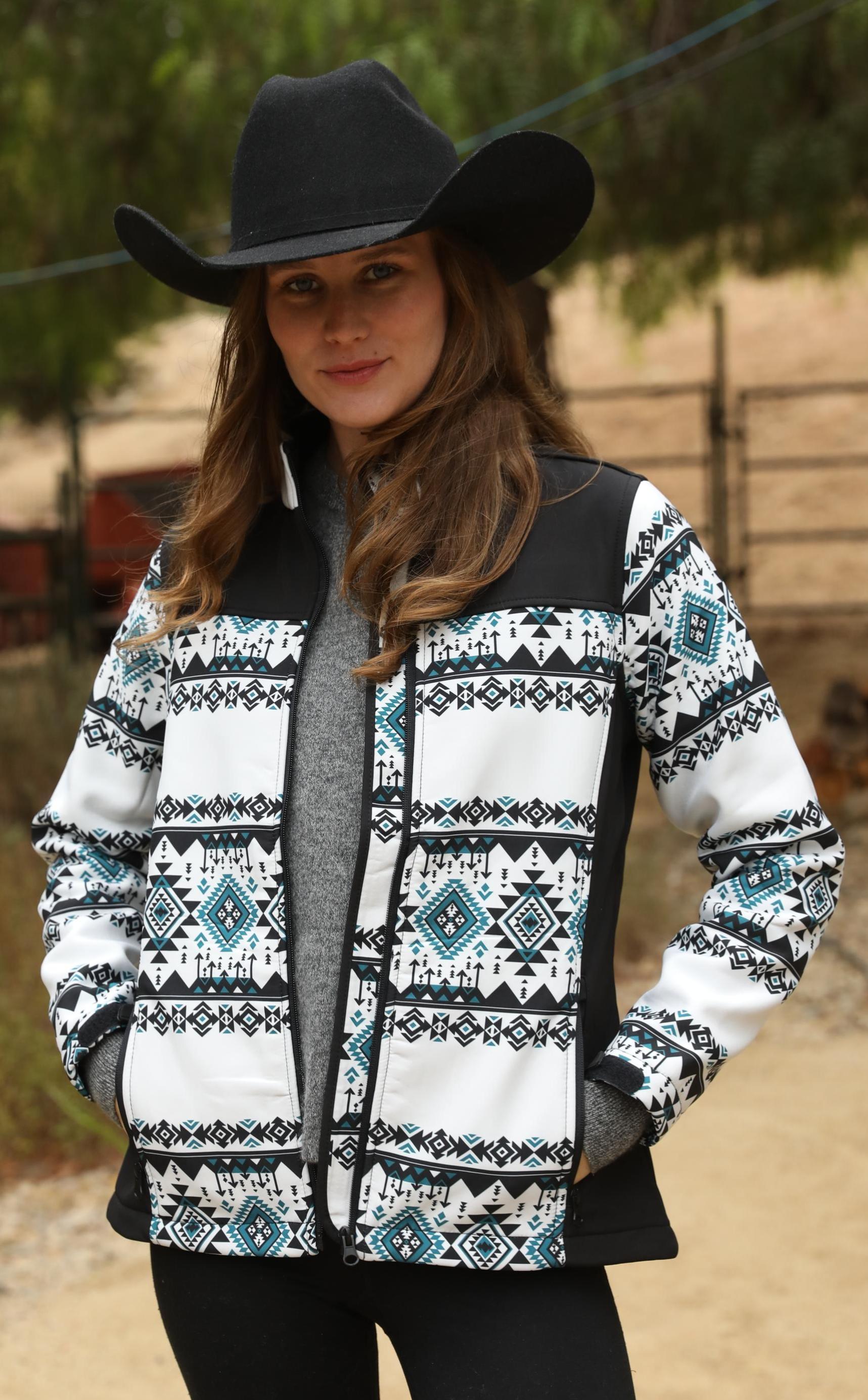 Ladies Softshell Water-Resistant Jacket | Jacket | Women's White Brown Teal Burgundy Softshell