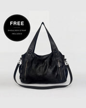 Margot Shoulder Bag | Women's Leather Shoulder Bag | Black Windsor Tan Coffee Burgundy