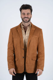 Double Button Suede Blazer | Men's Blazer | Men Faux Suede Black Off White Camel Navy Light Grey Mink Brown