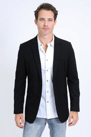 Double Button Western Blazer IV | Men's Blazer | Men Western Blazer White Grey Beige Black Blue Burgundy
