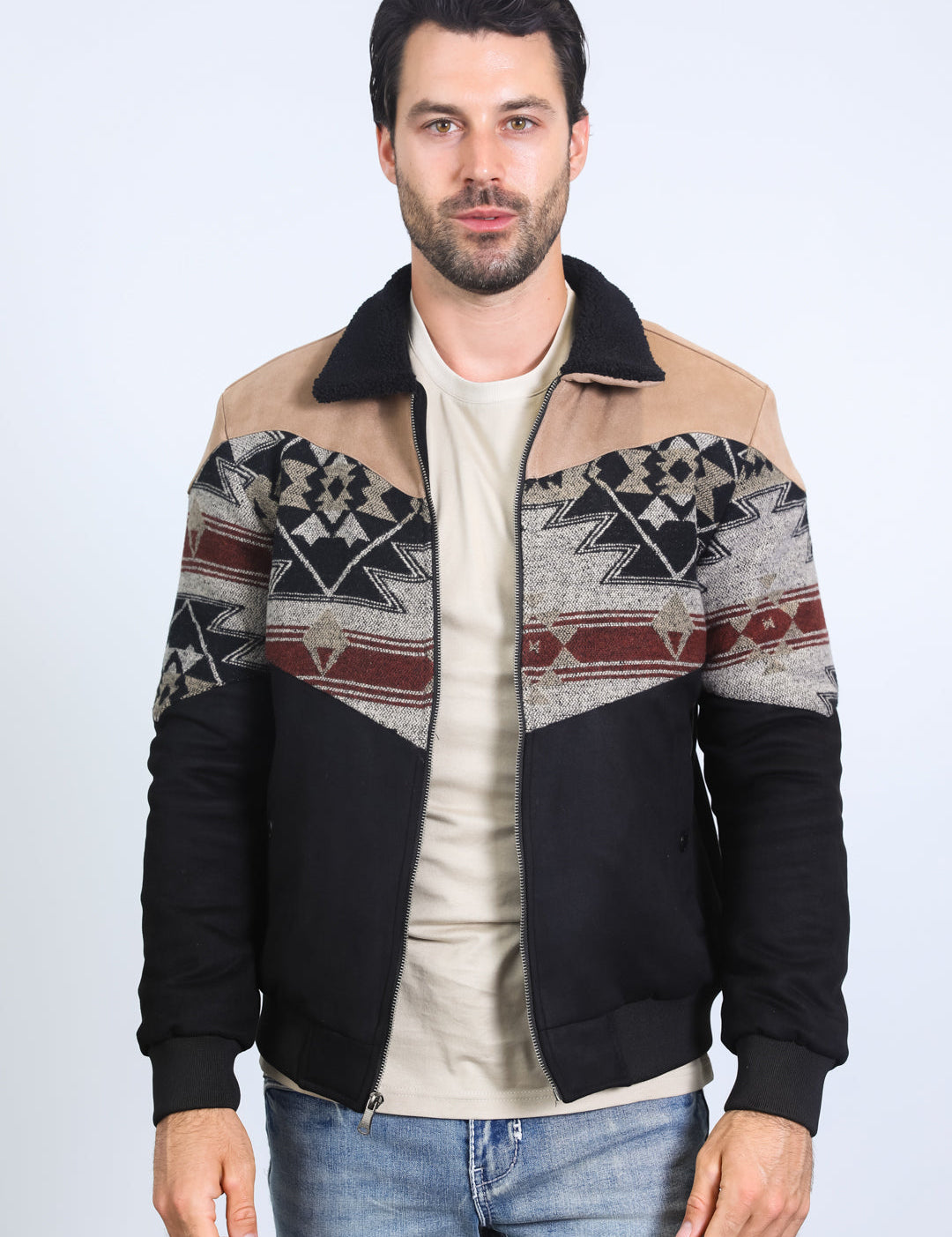 men-ethnic-aztec-quilted-twill-black-beige-jacket-w-suede-accents-AZJ10377_1.jpg