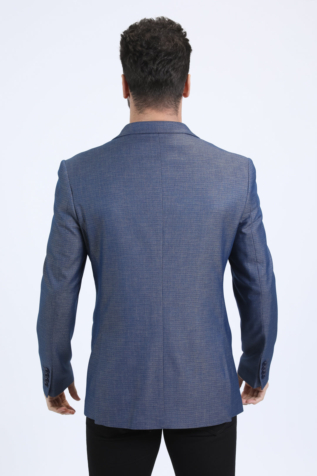 Modern Fit Blazer | Blazer | Men's Slate Blue Smart Casual Jacket