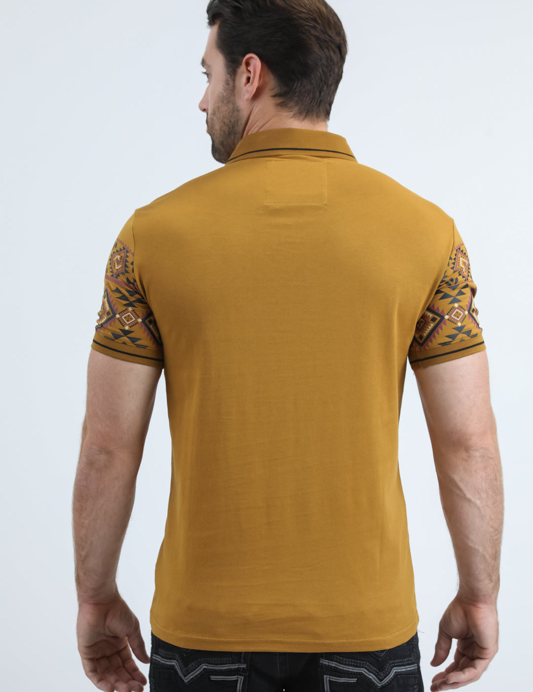 men-modern-fit-stretch-cotton-camel-polo-with-aztec-print-AZP11002_4.jpg