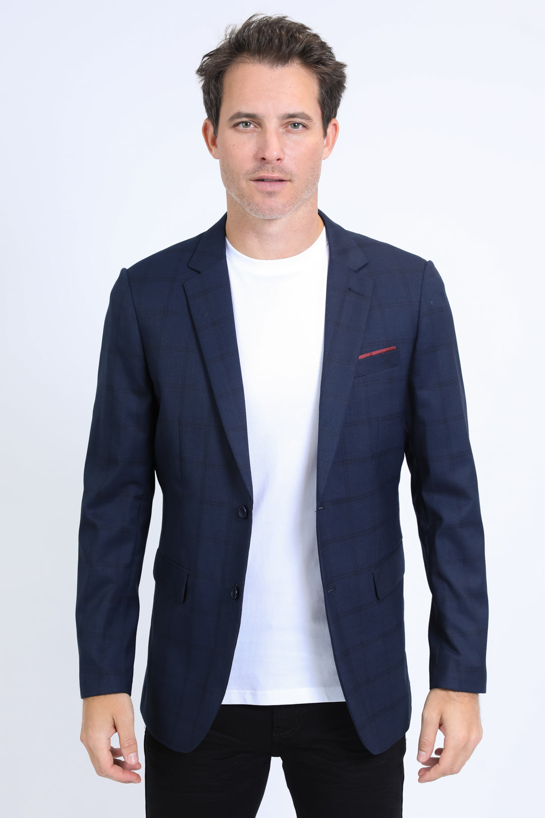 Modern Fit Stretch Date Night Blazer | Men's Blazer | Men Stretch Blazer Green Navy Black White Khaki Pink