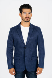 Double Button Suede Blazer | Men's Blazer | Men Faux Suede Black Off White Camel Navy Light Grey Mink Brown