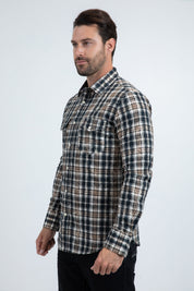 Classic Paisley Western Shirt | Shirt | Men's Cotton Spandex Black Snap Button Western