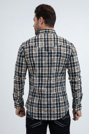 Classic Paisley Western Shirt | Shirt | Men's Cotton Spandex Black Snap Button Western
