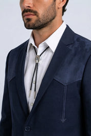 Winstead Tonal Yoke Suit Navy | Suit | Men's Navy Tonal Yoke Tailored Two-Piece