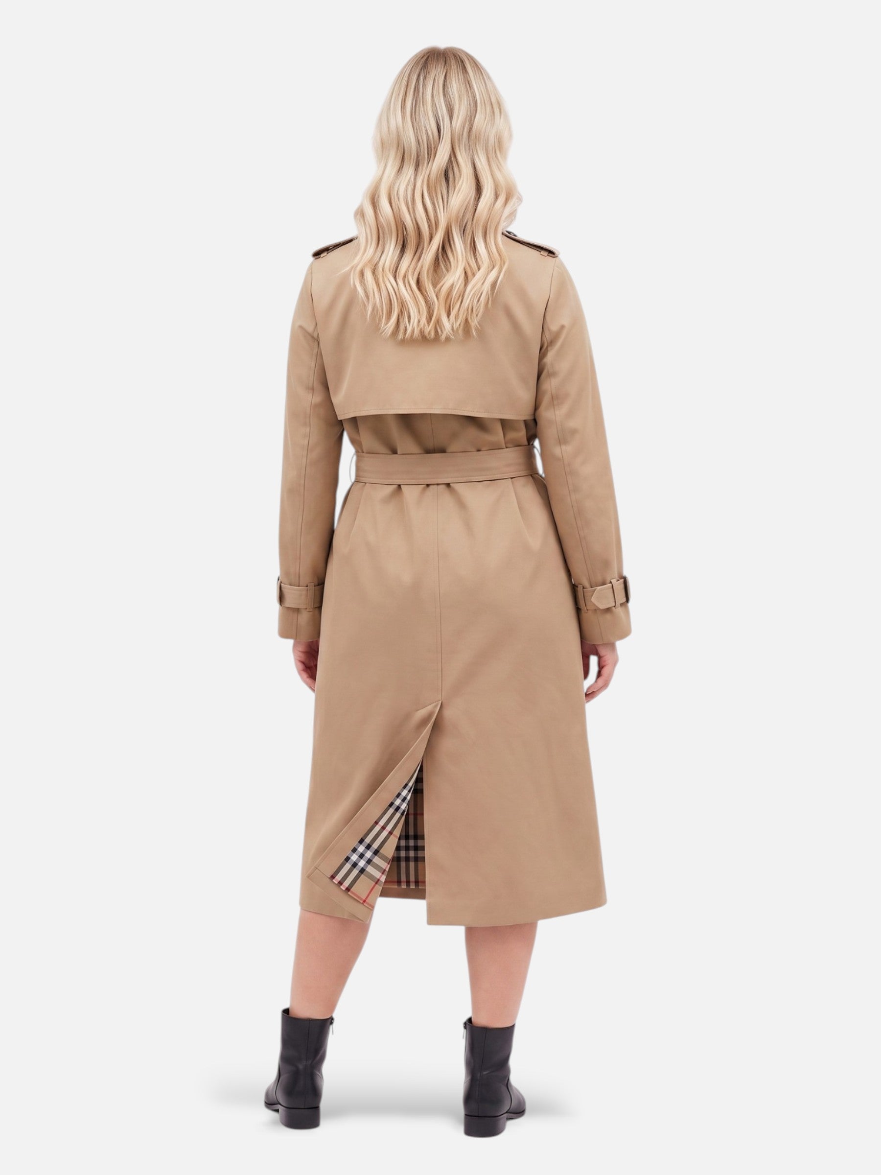 Women's Classic Belted Double-Breasted Trench Coat | Timeless Autumn Elegance | 5 Colours | XS-3XL
