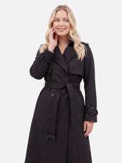 Women's Classic Belted Double-Breasted Trench Coat | Timeless Autumn Elegance | 5 Colours | XS-3XL