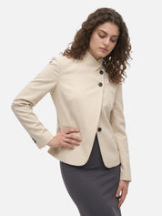 Women's Casual Blazer Jacket Holiday Everyday Elegance Tailored Smart Office Wear