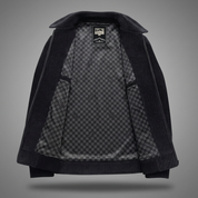 Men's Atlas Quilted Jacket Padded Coat | Casual Winter Warm Outerwear Navy Green