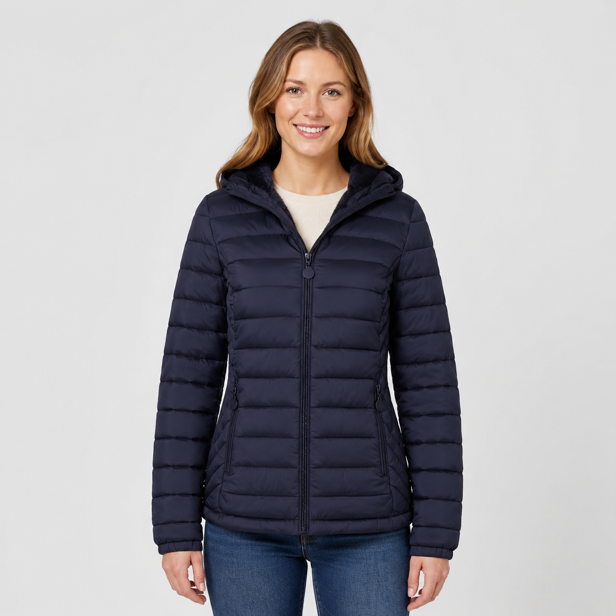 Women's Hooded Padded Coat – Lightweight Warm Casual Winter Jacket | 9 Colours | S–2XL