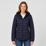 Women's Hooded Padded Coat – Lightweight Warm Casual Winter Jacket | 9 Colours | S–2XL