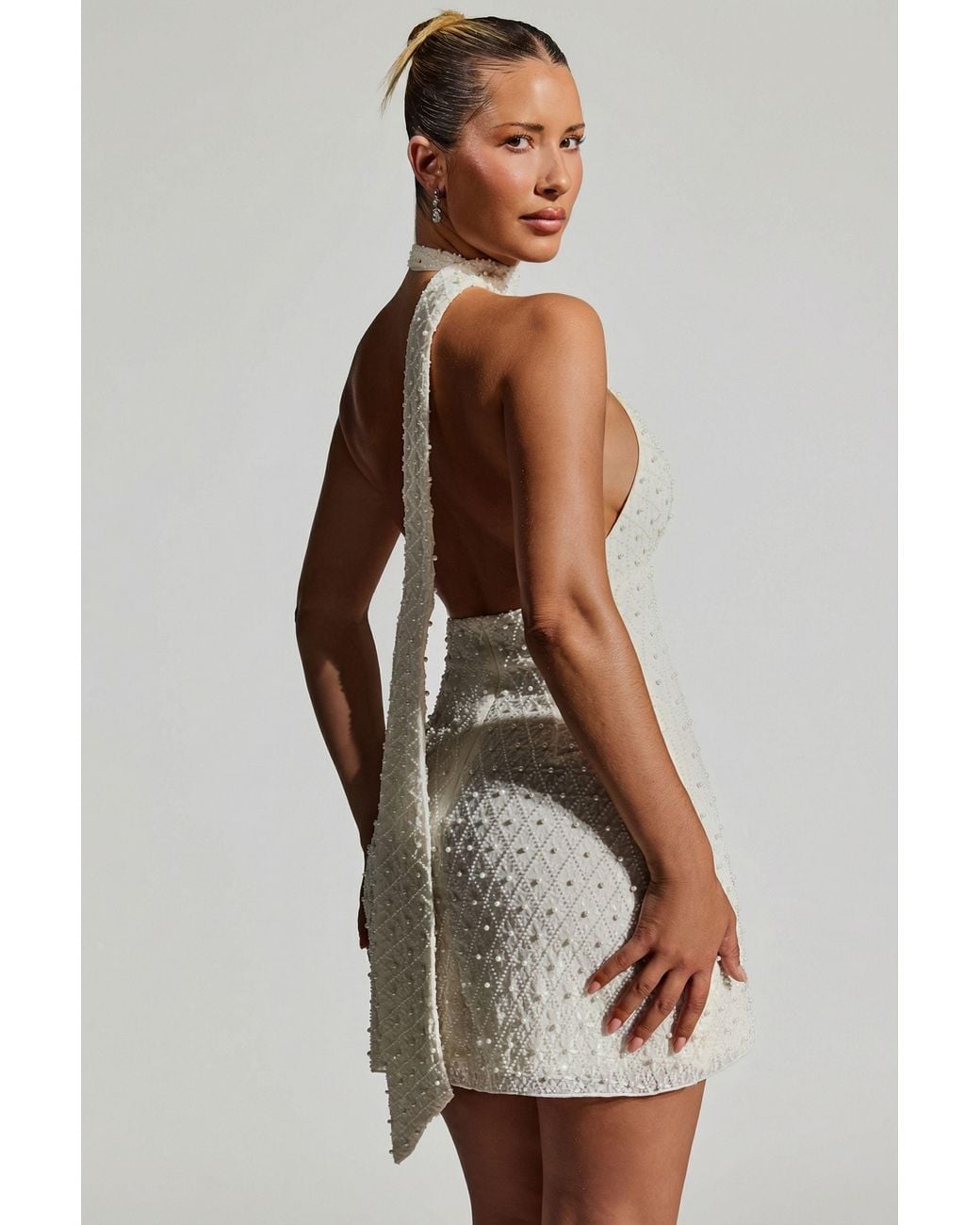 oh-polly-White-Embellished-Scarf-Detail-Halterneck-Mini-Dress.jpg