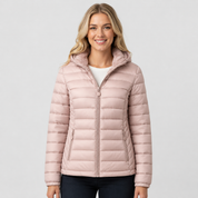 Women's Hooded Padded Coat – Lightweight Warm Casual Winter Jacket | 9 Colours | S–2XL