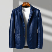 Luca Leather Jacket | Men's Genuine Leather Jacket | Classic Biker Style Outerwear UK