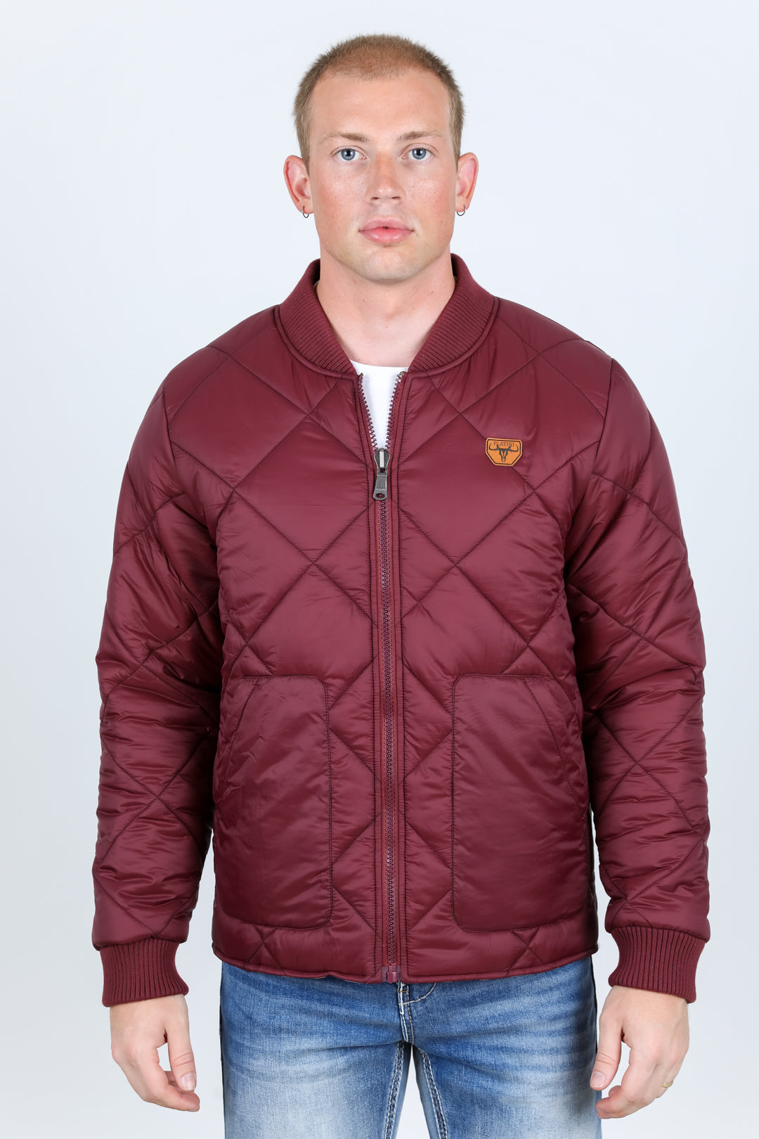 Reversible Insulated Jacket | Jacket | Men's Wine Reversible Insulated