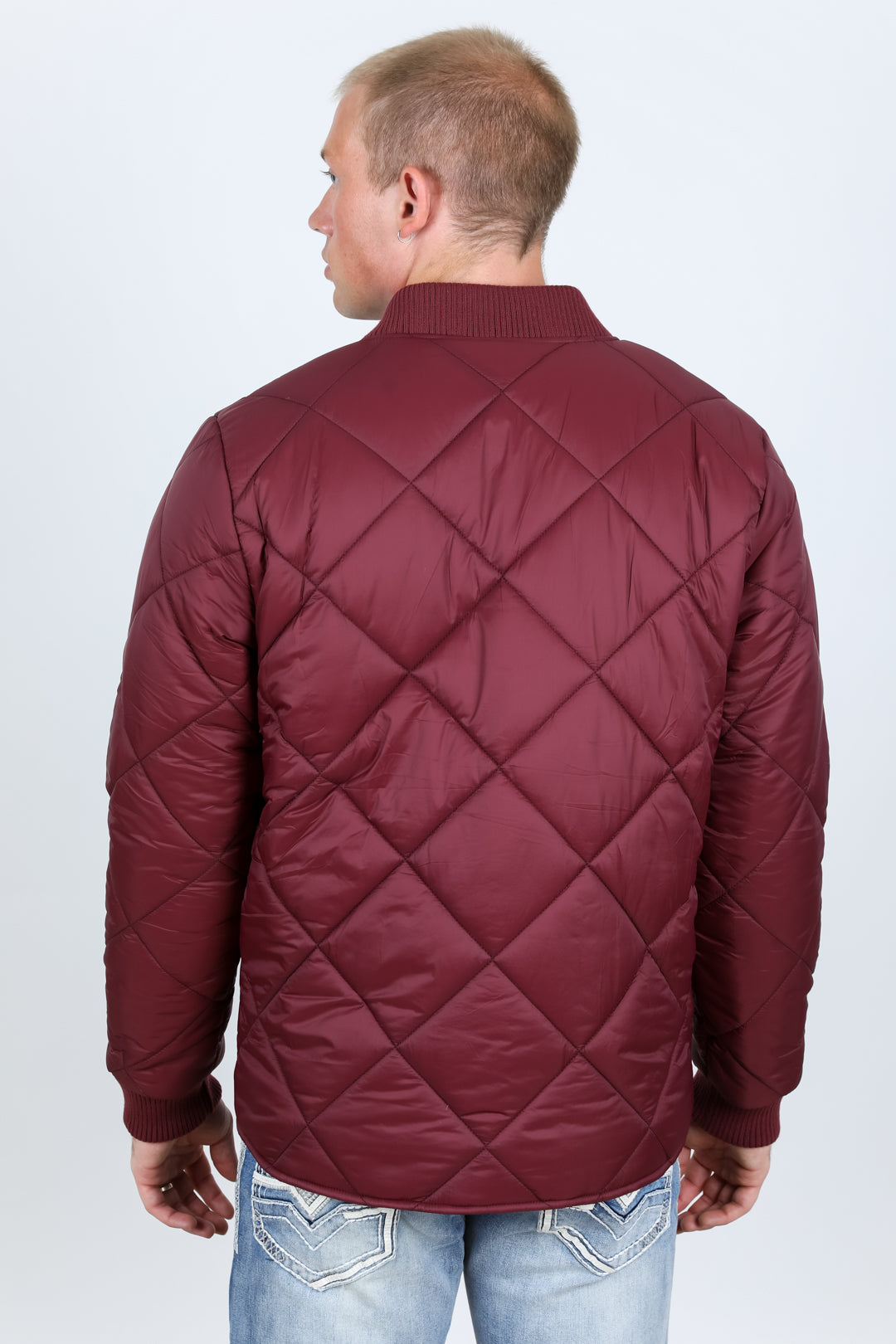 Reversible Insulated Jacket | Jacket | Men's Wine Reversible Insulated