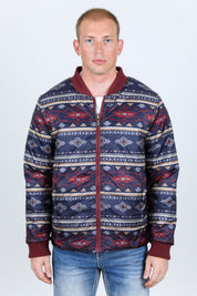 Reversible Insulated Jacket | Jacket | Men's Wine Reversible Insulated