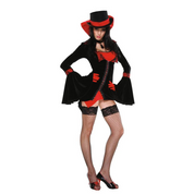 Women's Vampire Fancy Dress Costume