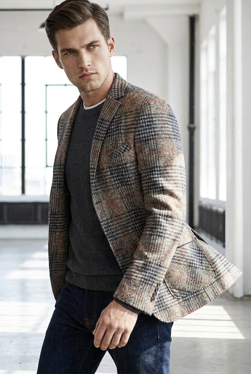 Maxime Comfort Blazer | Premium Jacket | Smart Casual Outerwear UK