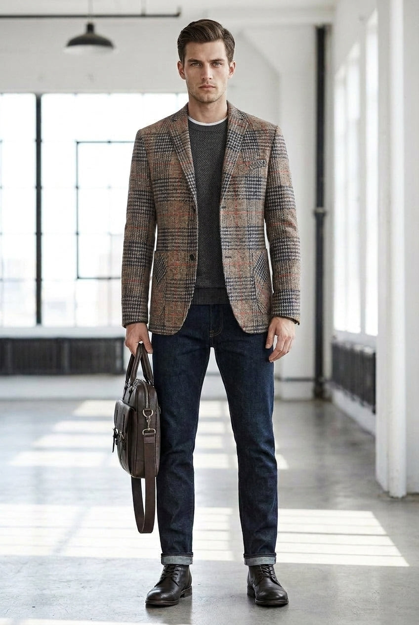 Maxime Comfort Blazer | Premium Jacket | Smart Casual Outerwear UK