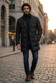 Piumino Down Windbreaker Jacket | Men's Waterproof Windbreaker Jacket | Lightweight Running Jacket UK