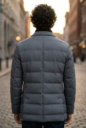 Piumino Down Windbreaker Jacket | Men's Waterproof Windbreaker Jacket | Lightweight Running Jacket UK