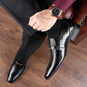 Sterling Croc Shoes | Women's Croc-Effect Fashion Shoes | Textured Casual Shoes UK